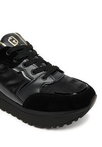 Liu Jo Sneakersy Maxi Wonder 91 BF5005 PX522 Czarny. Kolor: czarny. Materiał: skóra, zamsz #4