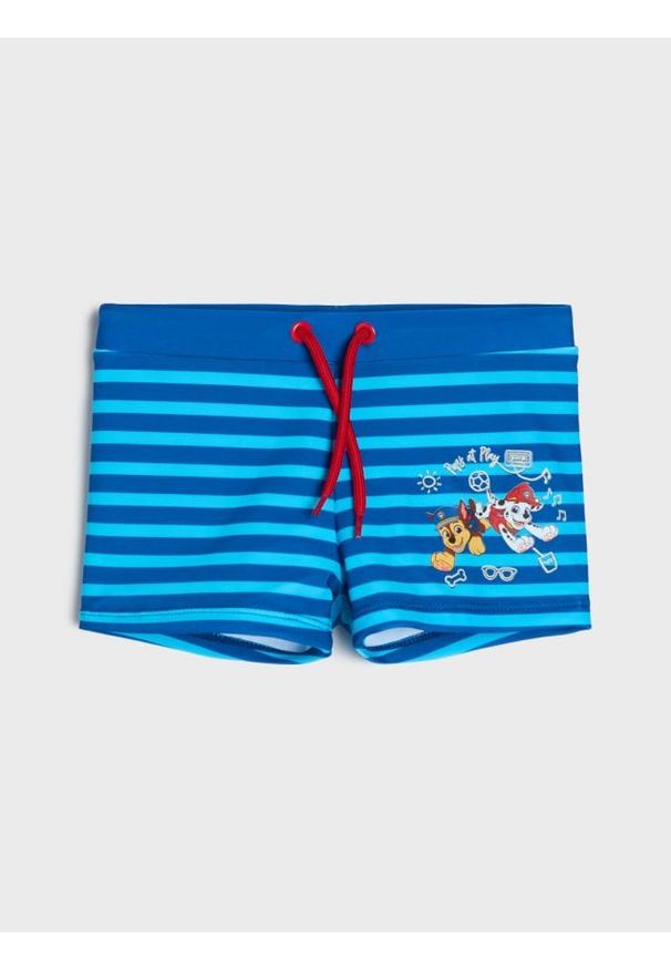 Sinsay - Kąpielówki z wiązaniem w paski PAW Patrol - wielobarwny. Wzór: paski