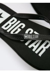Big-Star - Japonki męskie czarne z logo JJ174604 906. Kolor: czarny