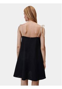 Undress Code Sukienka letnia Bambina 555 Czarny Regular Fit. Kolor: czarny. Materiał: bawełna. Sezon: lato #3