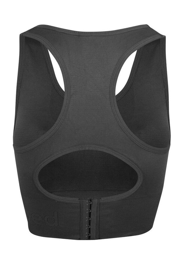 BESHAPED - Stanik Sportowy BeShaped Body Boost Regulowany. Kolor: szary. Materiał: nylon