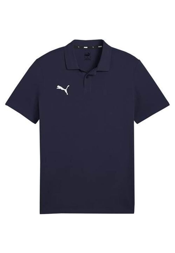 Koszulka sportowa męska Puma Team Goal Casuals. Typ kołnierza: polo. Kolor: niebieski. Sport: piłka nożna