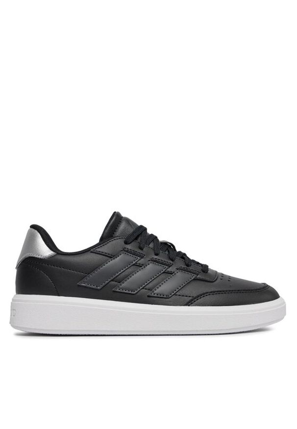 Adidas - adidas Sneakersy Courtblock IF6492 Czarny. Kolor: czarny. Materiał: skóra