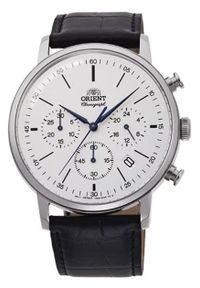 orient - Zegarek Męski ORIENT Chronograph Classic RA-KV0405S10B. Rodzaj zegarka: analogowe. Styl: klasyczny, elegancki