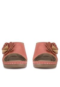 Clara Barson Klapki WYL05010-29 Czerwony. Kolor: czerwony. Materiał: syntetyk #7