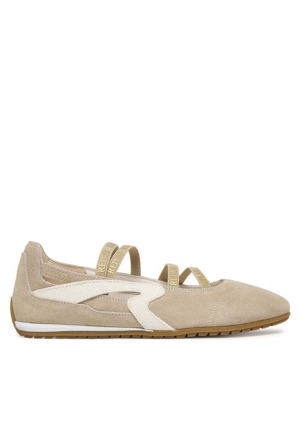 Replay - Baleriny REPLAY. Kolor: beżowy