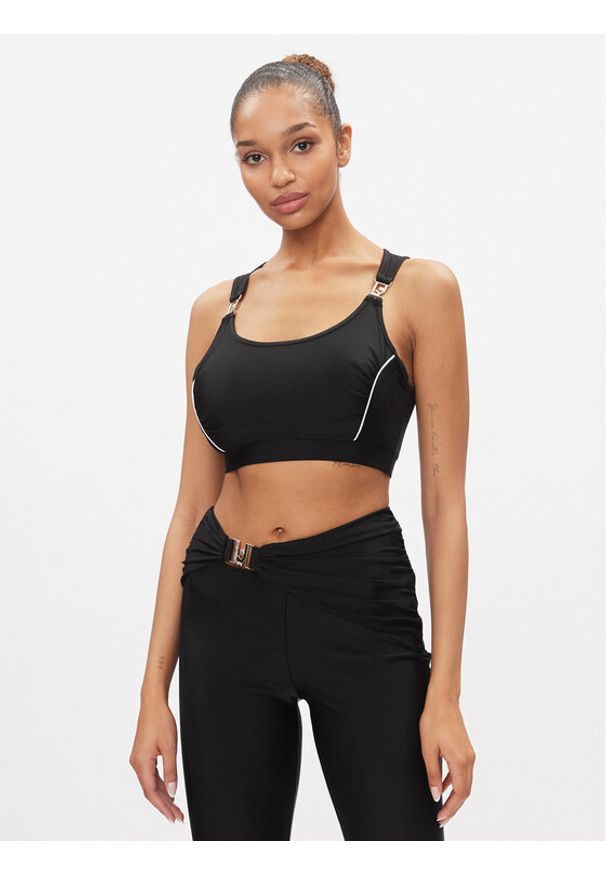 Liu Jo Sport Biustonosz top TA4002 J7912 Czarny. Kolor: czarny. Materiał: syntetyk