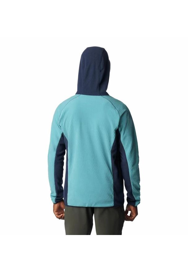 columbia - Bluza turystyczna Rozpinana Męska Columbia Outdoor Tracks Hooded Full Zip. Kolor: niebieski. Styl: sportowy. Sport: outdoor