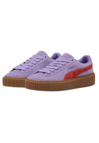 Buty do chodzenia damskie Puma Creeper Phatty. Kolor: wielokolorowy, fioletowy. Materiał: zamsz, materiał. Szerokość cholewki: normalna. Sport: turystyka piesza