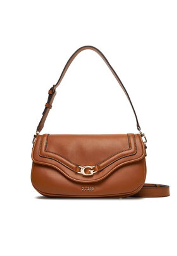 Guess Torebka Dea HWBG79 93200 Brązowy. Kolor: brązowy. Materiał: skórzane