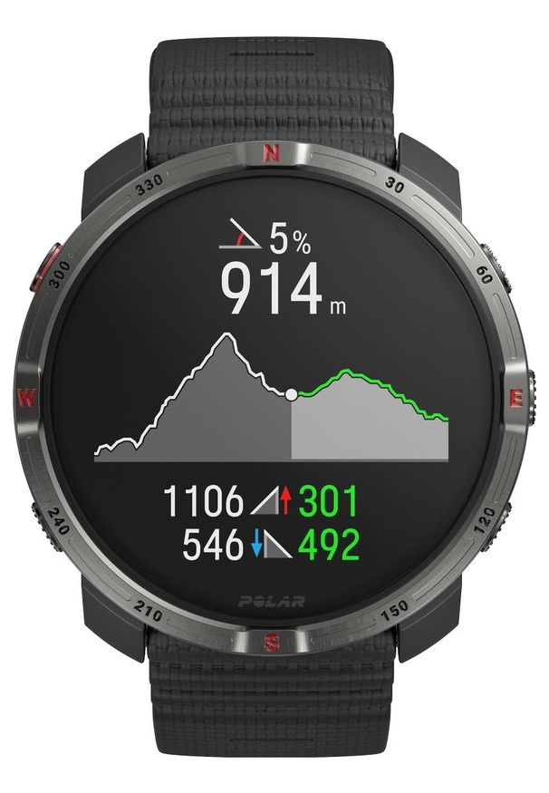 POLAR - Polar Grit X2 czarny S-L. Kolor: czarny. Materiał: polar