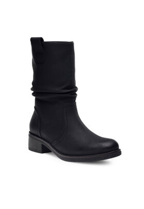 Clara Barson Botki CEO-KAIA WS6183-10 Czarny. Kolor: czarny. Materiał: materiał