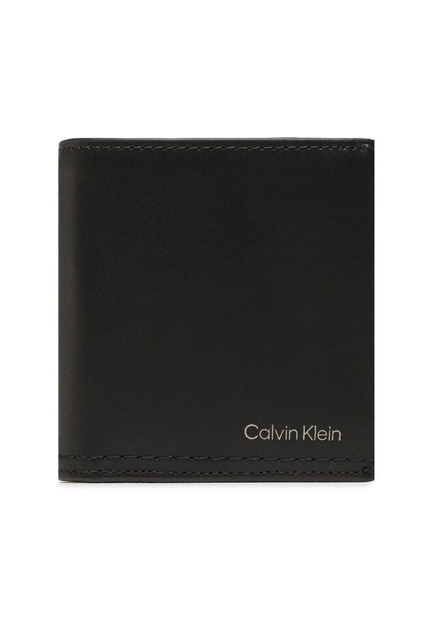 Mały Portfel Męski Calvin Klein. Kolor: czarny