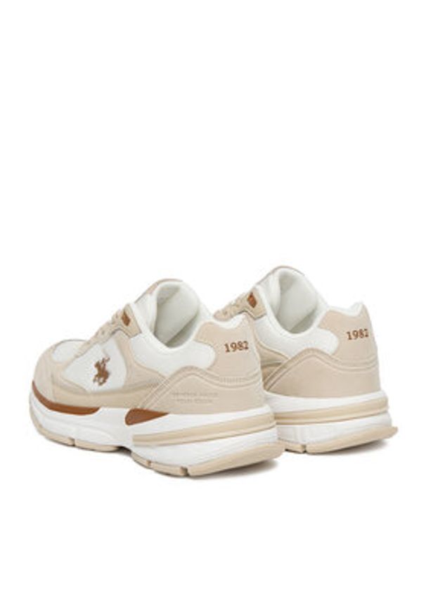Beverly Hills Polo Club Sneakersy CEO-AW25-3C014-1 Biały. Kolor: biały. Materiał: materiał