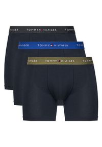 TOMMY HILFIGER - Tommy Hilfiger Komplet 3 par bokserek UM0UM02765 Granatowy. Kolor: niebieski. Materiał: bawełna #5