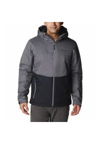 columbia - Kurtka Ocieplana Męska Columbia Point Park Insulated. Kolor: czarny, szary, wielokolorowy