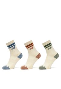 Zestaw 3 par wysokich skarpet unisex New Balance