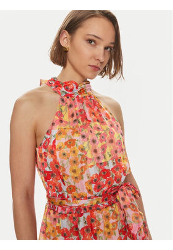 Guess Sukienka codzienna Romana W4GK82 WG4D2 Kolorowy Regular Fit. Okazja: na co dzień. Materiał: syntetyk. Wzór: kolorowy. Typ sukienki: proste. Styl: casual