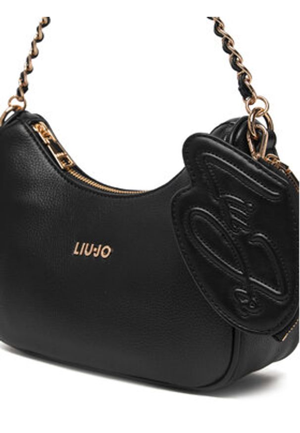 Liu Jo Plecak AA6180 E1012 Czarny. Kolor: czarny. Materiał: skóra