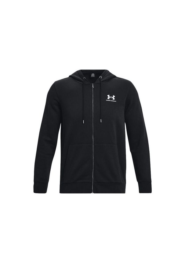 Bluza z kapturem z pełnym zamkiem błyskawicznym Under Armour Essential Fleece. Typ kołnierza: kaptur. Kolor: czarny, biały, wielokolorowy. Sport: bieganie