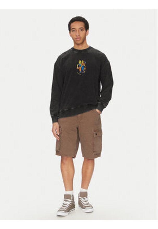 Volcom Bluza Bob Mollema A4612504 Szary Loose Fit. Kolor: szary. Materiał: bawełna