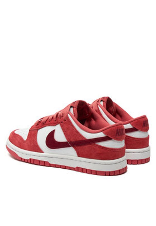 Nike Sneakersy Dunk Low Vday FQ7056 100 Biały. Kolor: biały. Materiał: skóra, zamsz