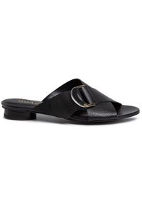 QUAZI Klapki QZ-72-04-000762 Czarny. Kolor: czarny. Materiał: skóra #4