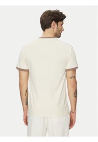 Adidas - adidas T-Shirt adicolor Classics 3-Stripes JN7020 Écru Slim Fit. Materiał: bawełna #3