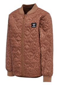 Dres dziecięcy Hummel Sobi Thermoset. Kolor: brązowy. Materiał: dresówka