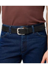 Wrangler - MESKI PASEK WRANGLER WESTERN STITCH BELT BLACK 112372622 #1