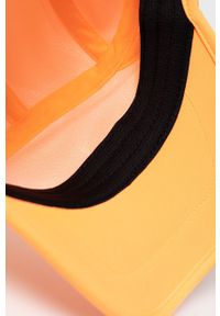 New Balance Czapka MH934309CPN kolor pomarańczowy z nadrukiem. Kolor: pomarańczowy. Wzór: nadruk #4