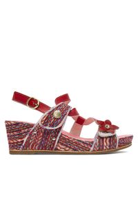 Sandały Laura Vita. Kolor: czerwony #1