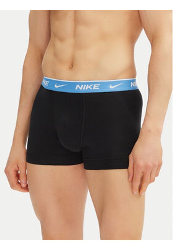 Nike Komplet 3 par bokserek 0000KE100 Czarny. Kolor: czarny. Materiał: bawełna