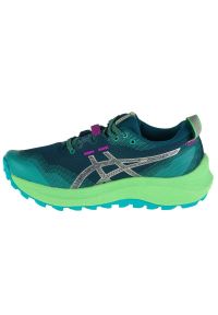 Buty Asics Gel-Trabuco 12 W 1012B605-300 zielone. Zapięcie: sznurówki. Kolor: zielony. Materiał: tkanina, syntetyk, guma