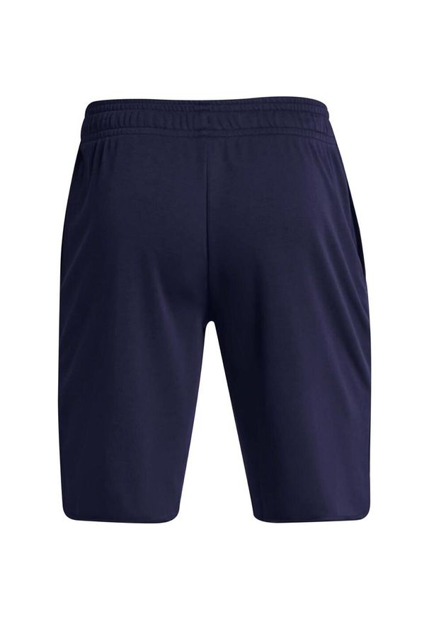 Spodenki Under Armour Ua Rival Terry, Mężczyźni. Kolor: biały, wielokolorowy, niebieski. Materiał: bawełna, materiał