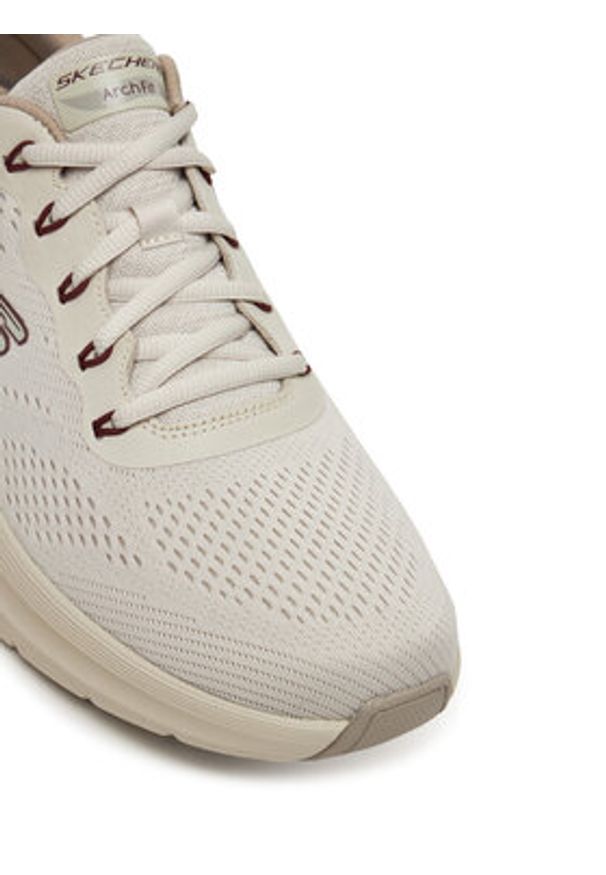 skechers - Skechers Sneakersy Arch Fit 2.0- 232700/OFWT Biały. Kolor: biały. Materiał: materiał