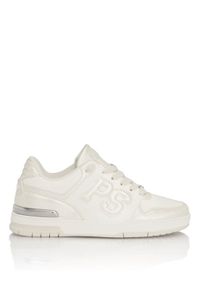 Plein Sport Sneakersy SAFS USC0934 SLE004N Biały. Kolor: biały. Materiał: materiał #1