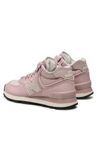 New Balance Sneakersy WH574MB2 Różowy. Kolor: różowy. Materiał: skóra