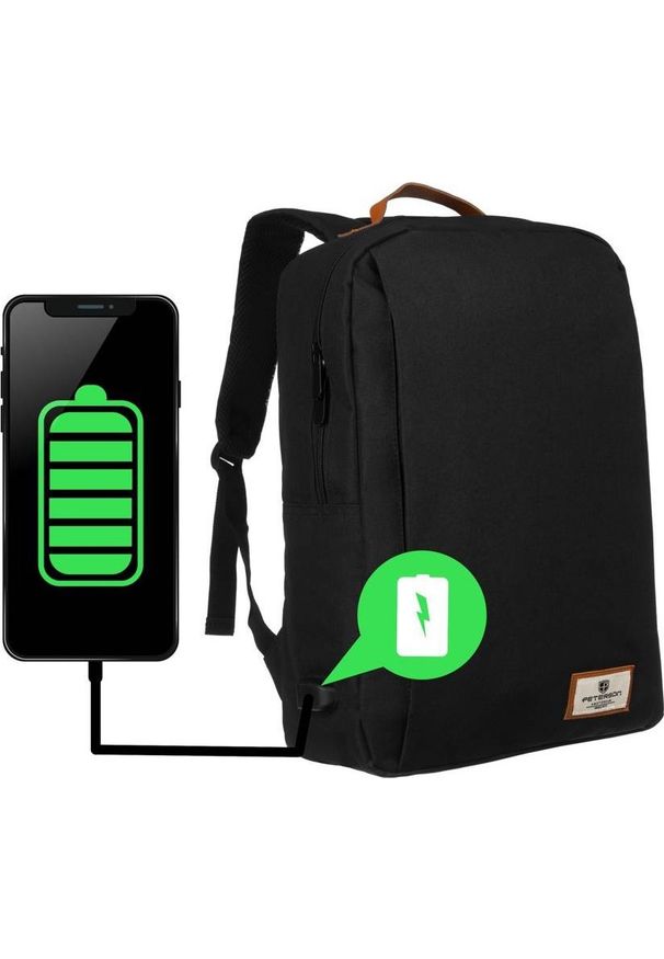 Peterson Damski plecak z tworzywa Peterson PTN BPP-02 NoSize