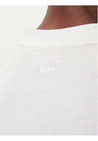 Hugo - HUGO Polo San Peter-CV 50536672 Écru Regular Fit. Typ kołnierza: polo. Materiał: wiskoza