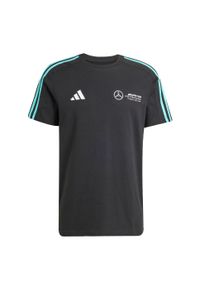 Adidas - Koszulka Mercedes - AMG Petronas Formula One Team DNA. Kolor: biały, czarny, wielokolorowy