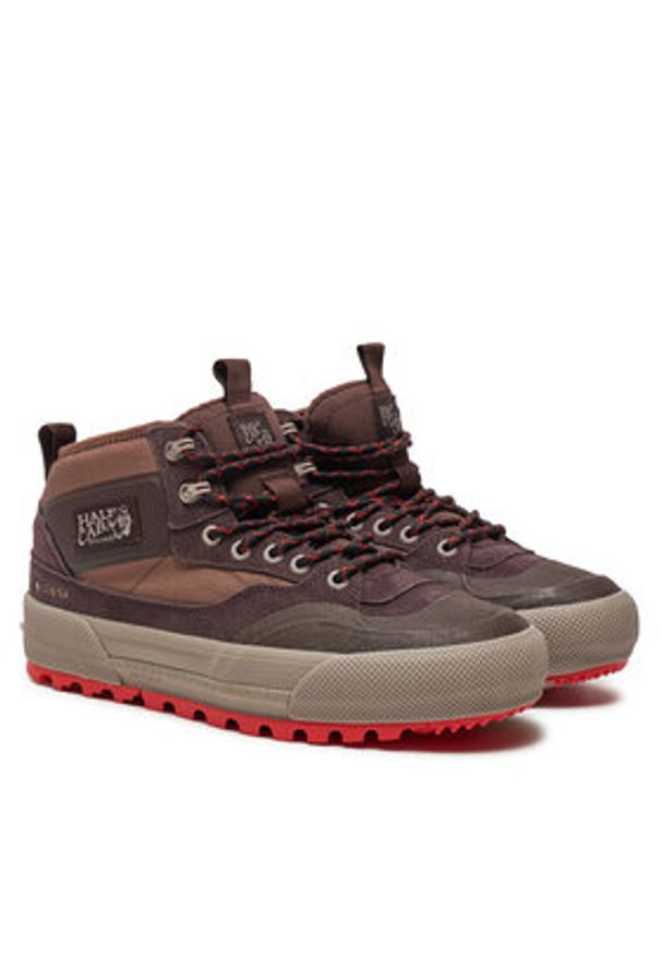 Vans Sneakersy Mte Half Cab GORE-TEX VN000CVM7YO1 Brązowy. Kolor: brązowy. Materiał: skóra, zamsz. Technologia: Gore-Tex