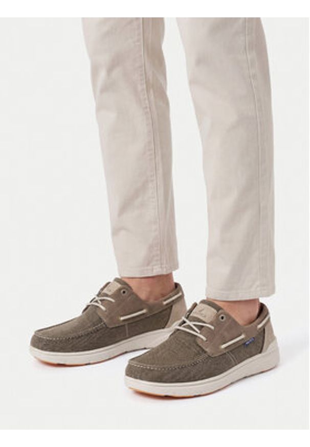 Nautica Półbuty CWBEO-25SCM014 Brązowy jasny. Kolor: brązowy. Materiał: materiał