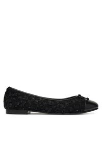 Tory Burch Baleriny 177191 Czarny. Kolor: czarny. Materiał: materiał