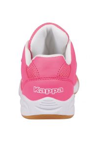 Buty halowe Kappa Kickoff Jr 260509K 2210 różowe. Zapięcie: rzepy. Kolor: różowy. Materiał: materiał, kauczuk, guma, syntetyk. Szerokość cholewki: normalna #3