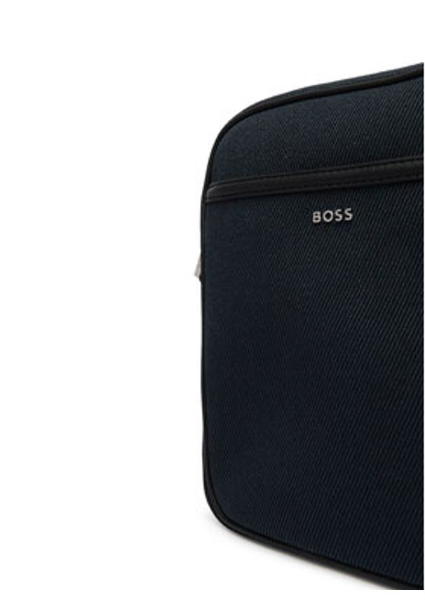 BOSS Saszetka Dakkar 50558401 Granatowy. Kolor: niebieski. Materiał: materiał