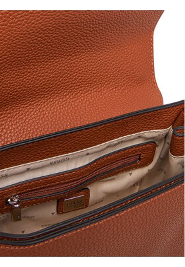 Guess Torebka HWBG73 34210 Brązowy. Kolor: brązowy. Materiał: skórzane