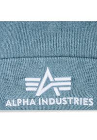 Alpha Industries Czapka 3D Beanie 168910 Niebieski. Kolor: niebieski. Materiał: materiał