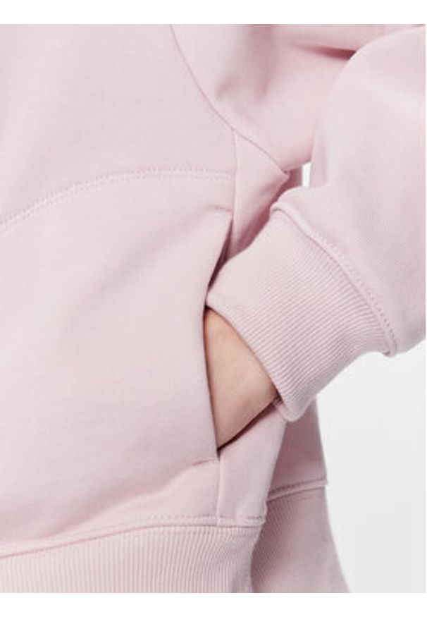 New Balance Bluza WT31501 Różowy Oversize. Kolor: różowy. Materiał: bawełna