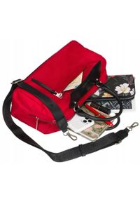 DAVID JONES - Bagietka czerwona David Jones [DH] 6702-6. Kolor: czerwony. Wzór: gładki, aplikacja #1